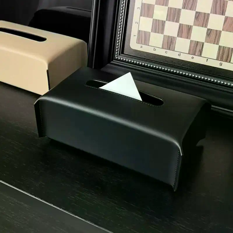 Luxury Tissue Box Leather Napk - Agar Tissue Culture บทวิจารณ์และราคา