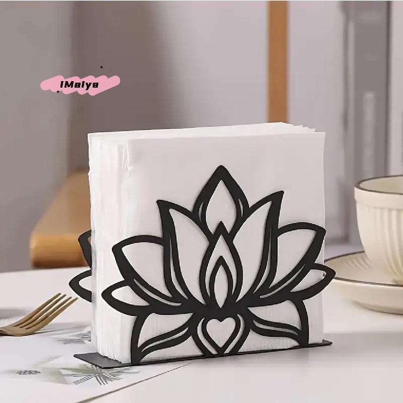 1Pc Lotus Flower Napkin Holder - Agar Tissue Culture บทวิจารณ์และราคา