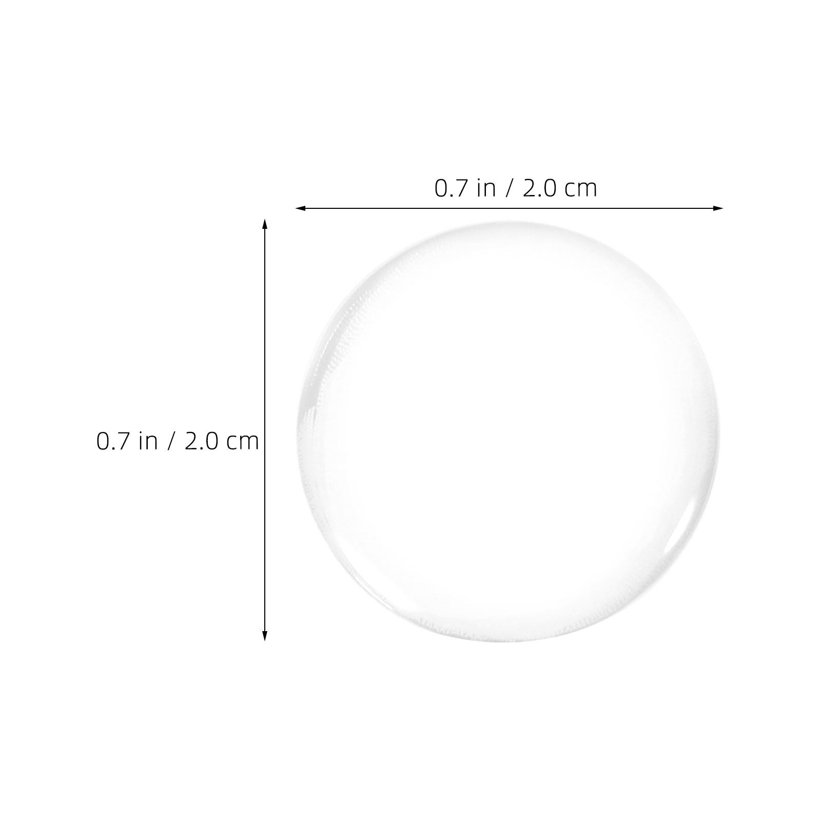 40Pcs Epoxy Dome Stickers Tran - Plastic Dome Clear บทวิจารณ์และราคา