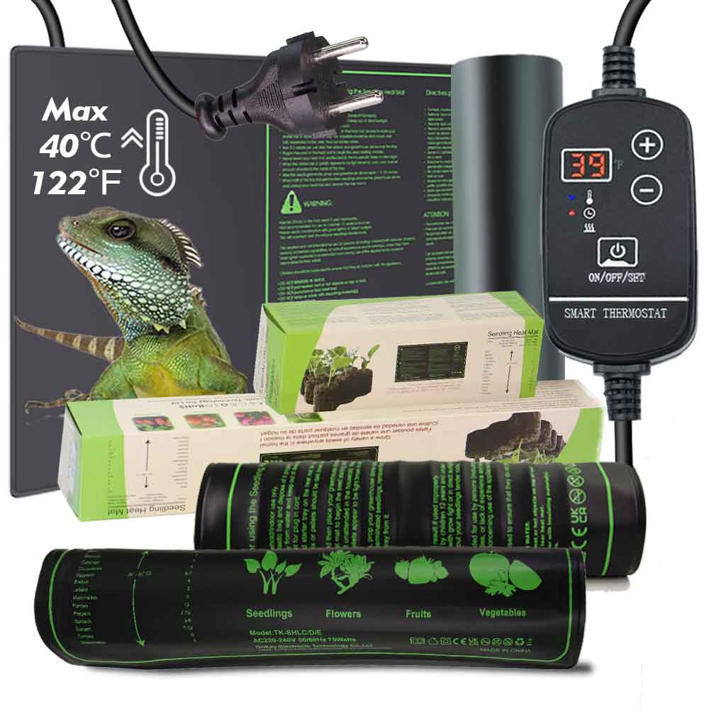 7-100W Plants Heating Pad with - Heat Mat Seedling บทวิจารณ์และราคา