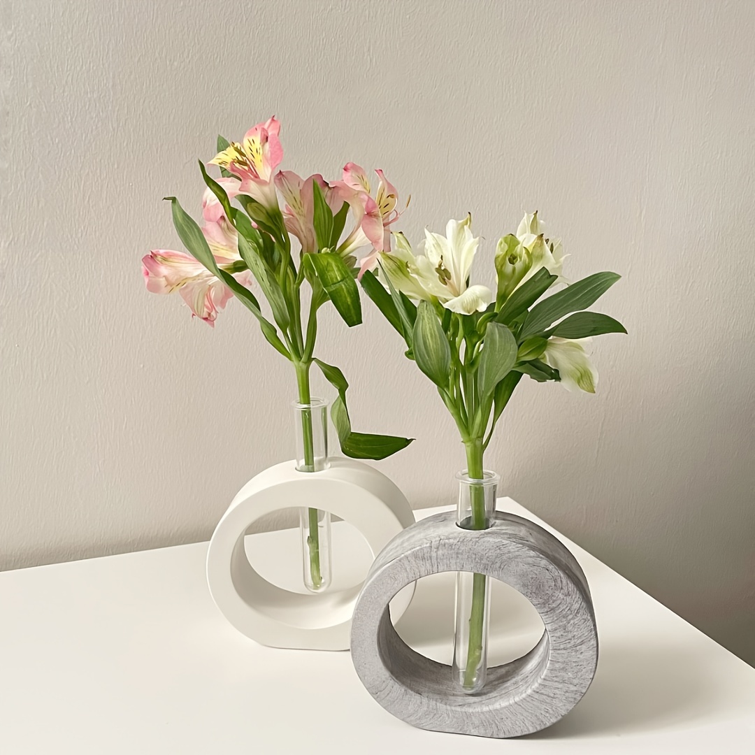4PCS Flower Vase Silicone Mold - Propagation Station Vase บทวิจารณ์และราคา