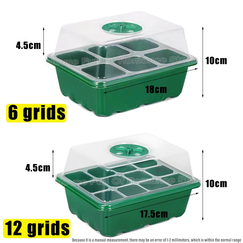 6/12 Grids Growing Starting Nu - Humidity Dome Kit บทวิจารณ์และราคา