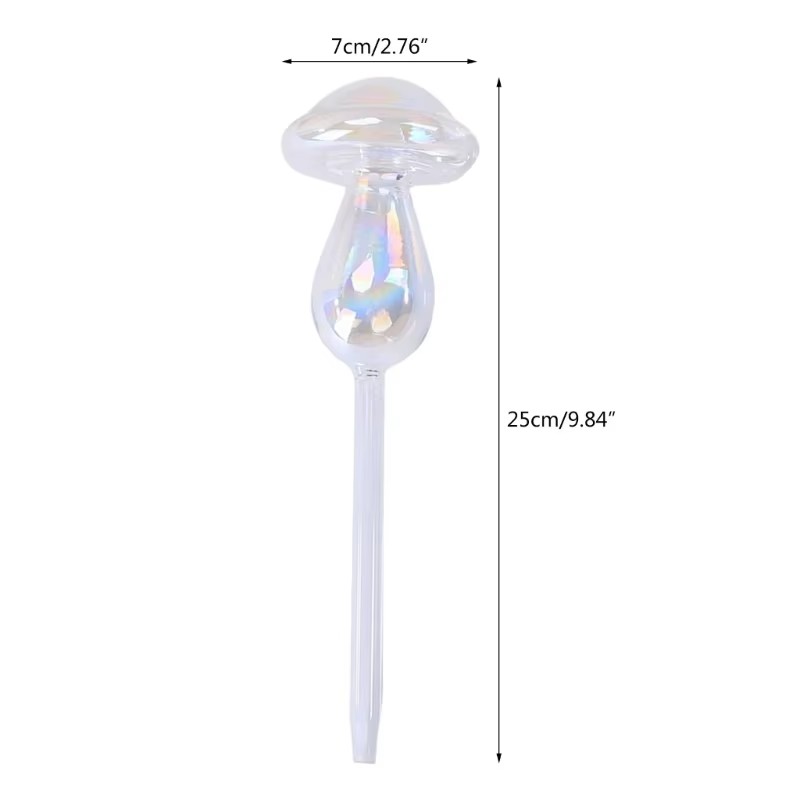 1/2PCS Glass Straw Automatic P - Self Watering Insert บทวิจารณ์และราคา