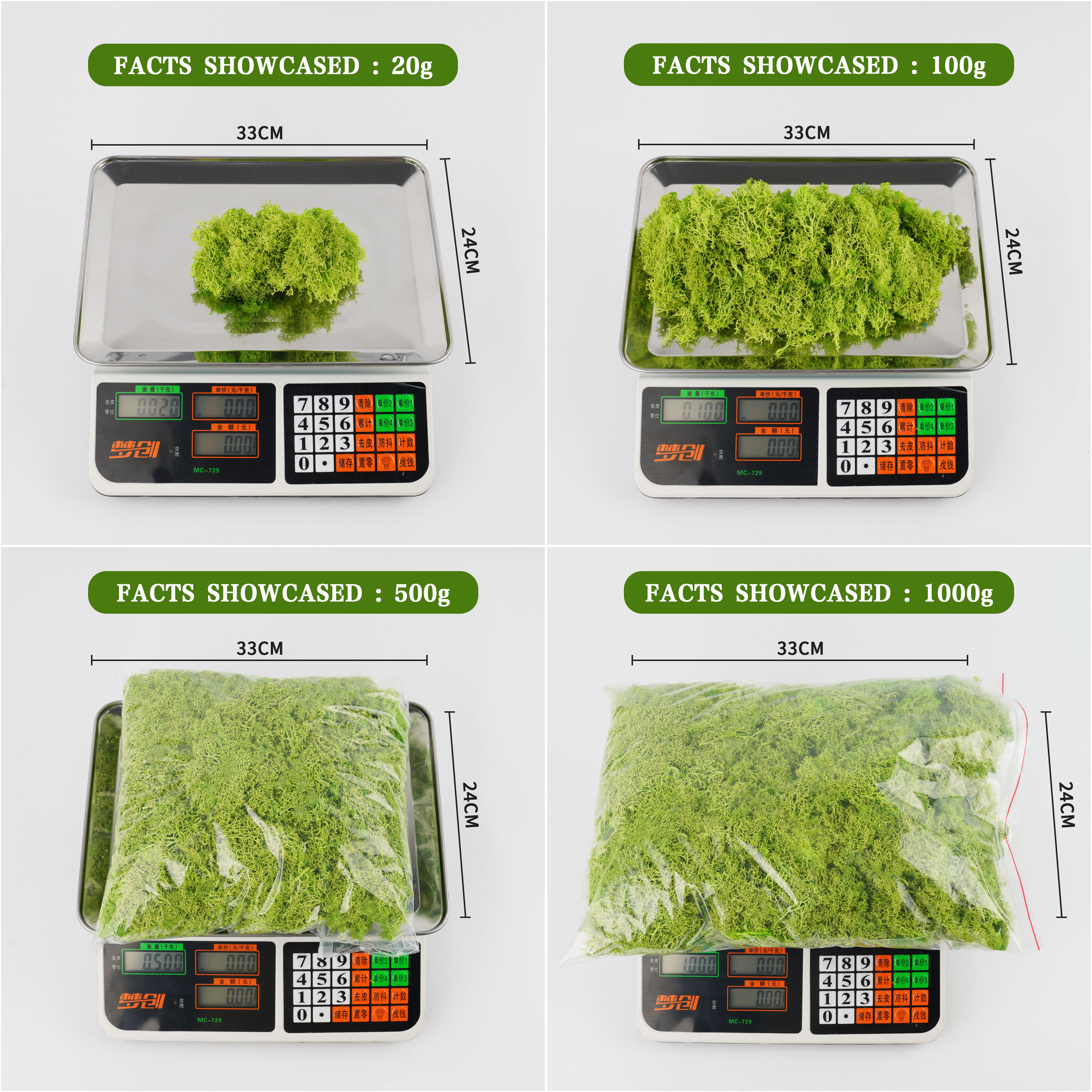 20/40/100g Eternal Life Moss D - Sphagnum Moss Dry บทวิจารณ์และราคา
