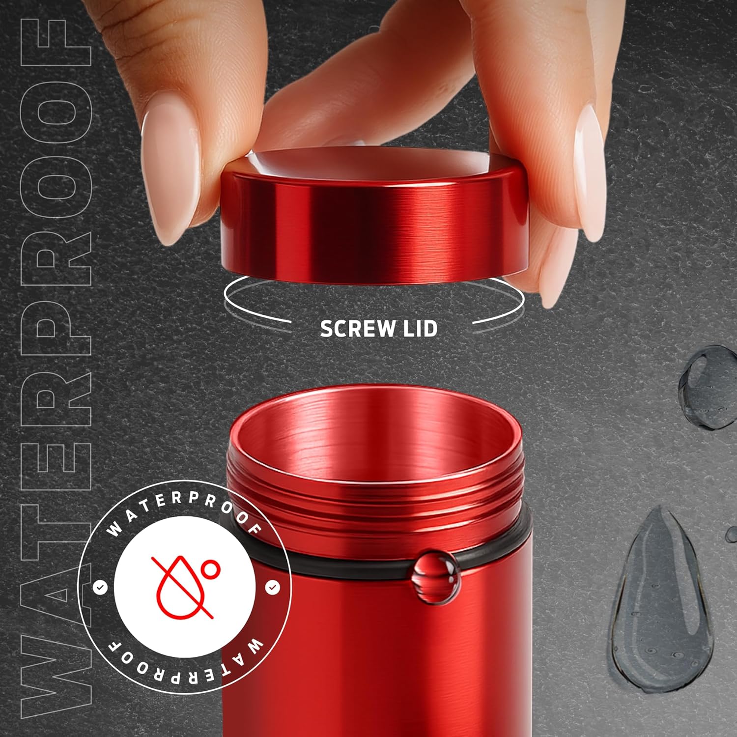 50ml Smell Proof Aluminum Jar  - Misting Bottle Fine บทวิจารณ์และราคา