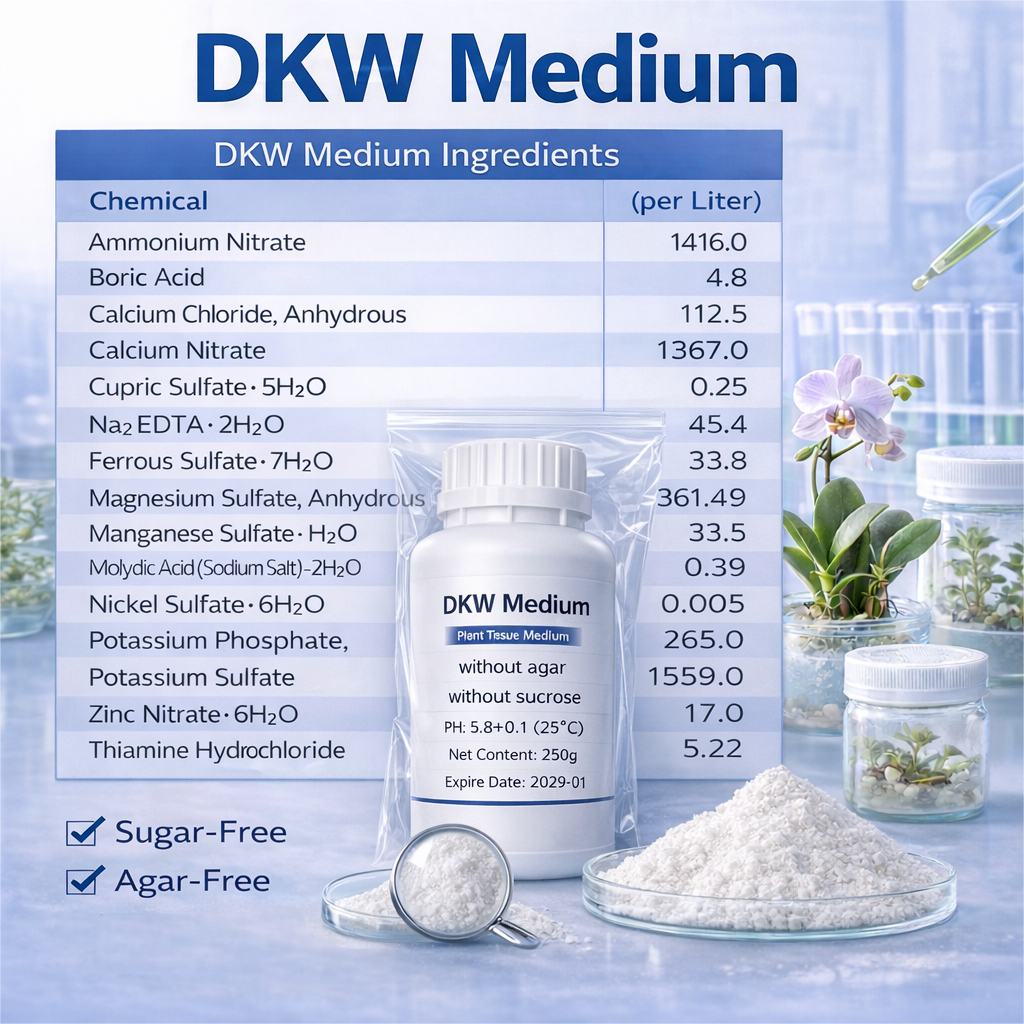 DKW Medium Plant Tissue Cultur - Agar Tissue Culture บทวิจารณ์และราคา