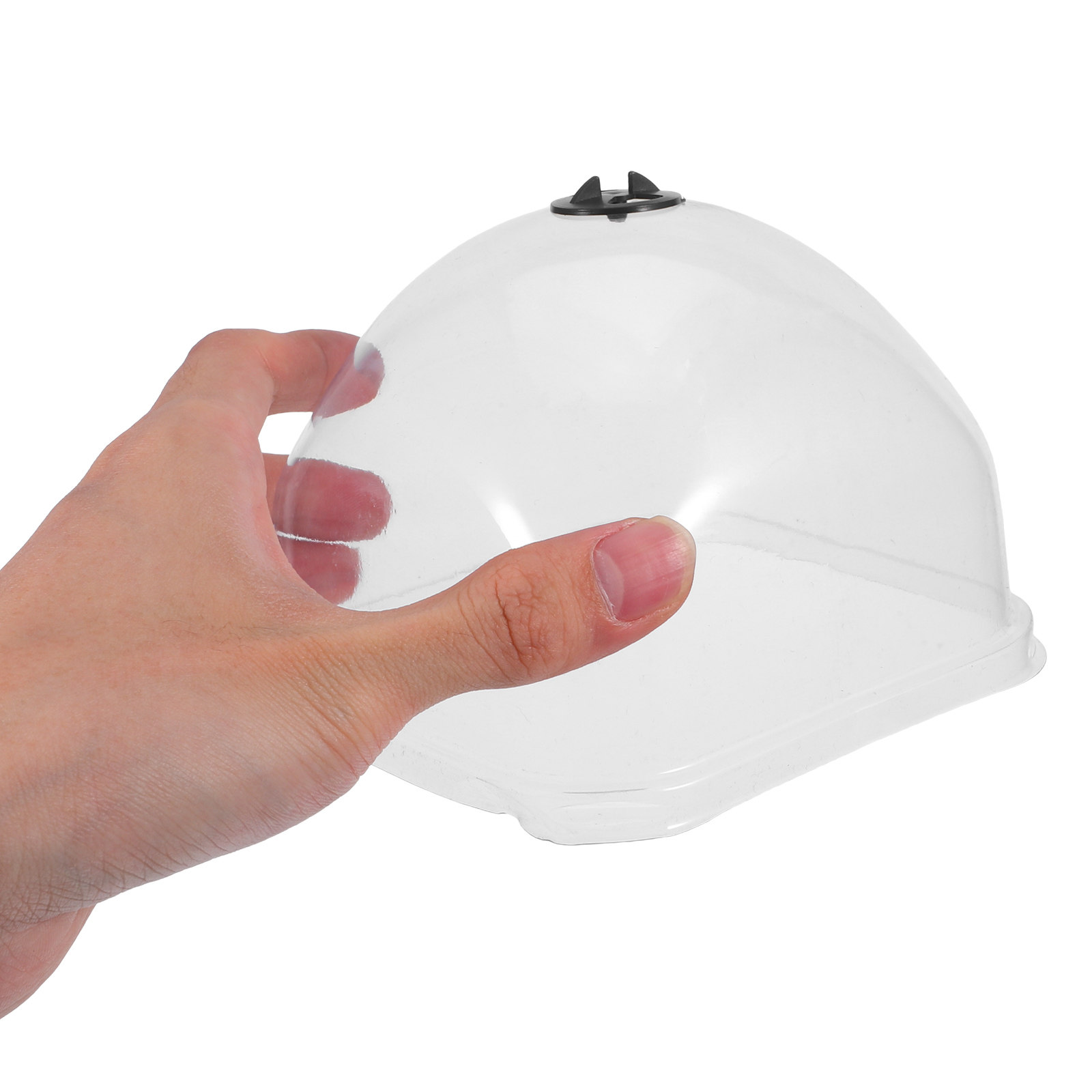 6Pcs Plant Cover Humidity Dome - Plastic Dome Clear บทวิจารณ์และราคา