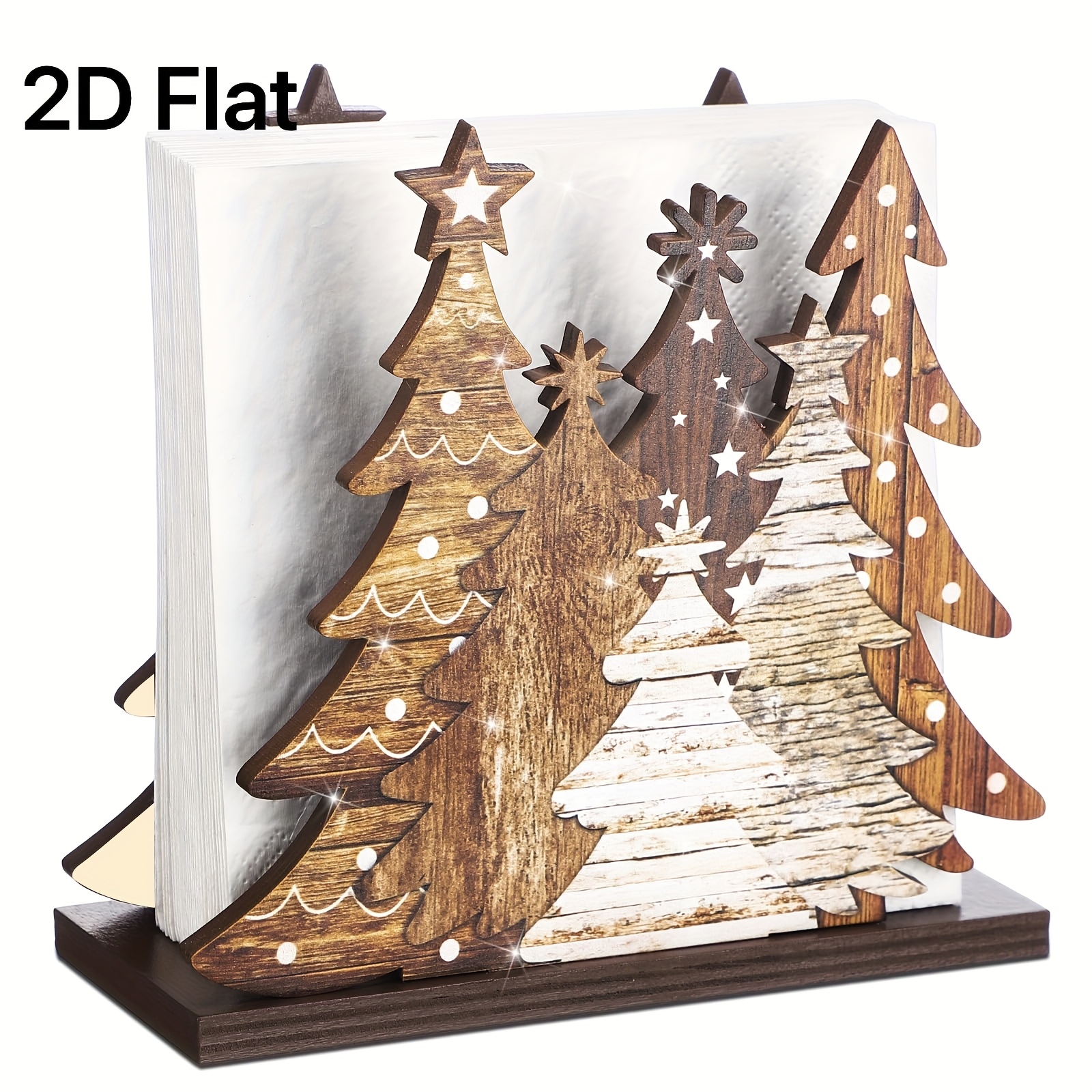 1pc 2D Flat Christmas Tree Tis - Agar Tissue Culture บทวิจารณ์และราคา